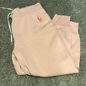 Ralph Lauren pink pony sweat pants